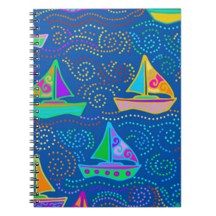 Sommer-Yachtsport Notizblock