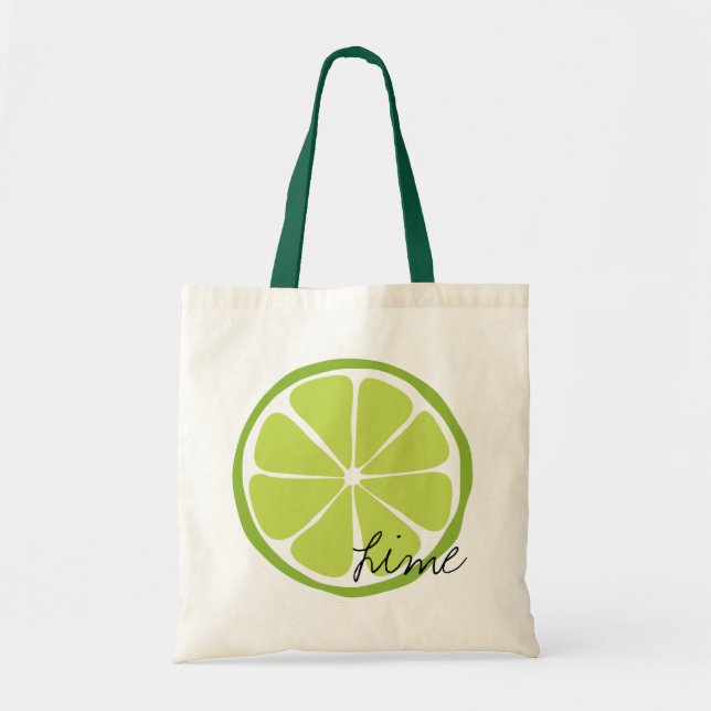 Sommer-Zitrusfrucht-Limone Tasche (Vorne)