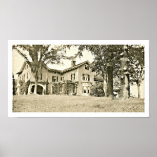 Sommer-Zuhause Abrahams Oakey Hall an den kurzen Poster