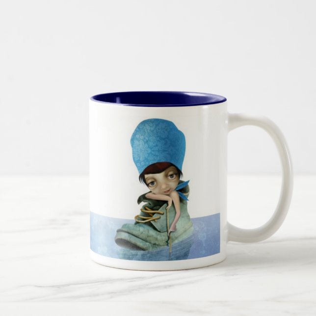 Sommer Zweifarbige Tasse (Rechts)