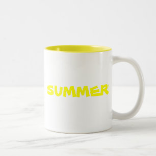 SOMMER! ZWEIFARBIGE TASSE