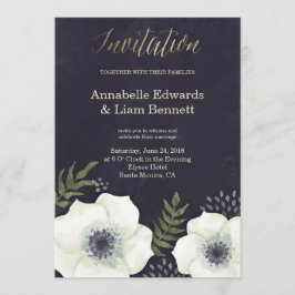 Sommerabend Blume Hochzeitseinladung Einladung