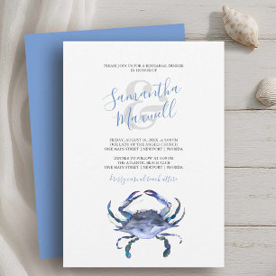 Sommerabend Probe Einladung Blue Crab