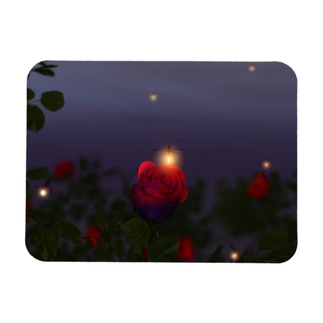 Sommerabendlichts Flexible Magnet (Horizontal)