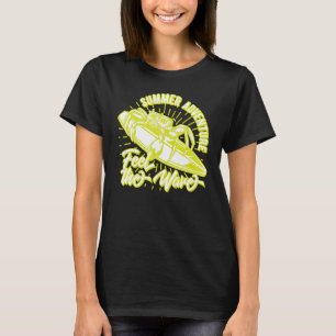 Sommerabenteuer erleben Sie das Wellenreiten am St T-Shirt