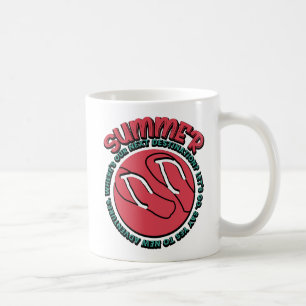 Sommerabenteuer   Flip-Flops & Travel-Inspiriert Kaffeetasse
