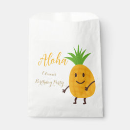 Sommerananas Tropical Aloha Geburtstagsparty Geschenktütchen