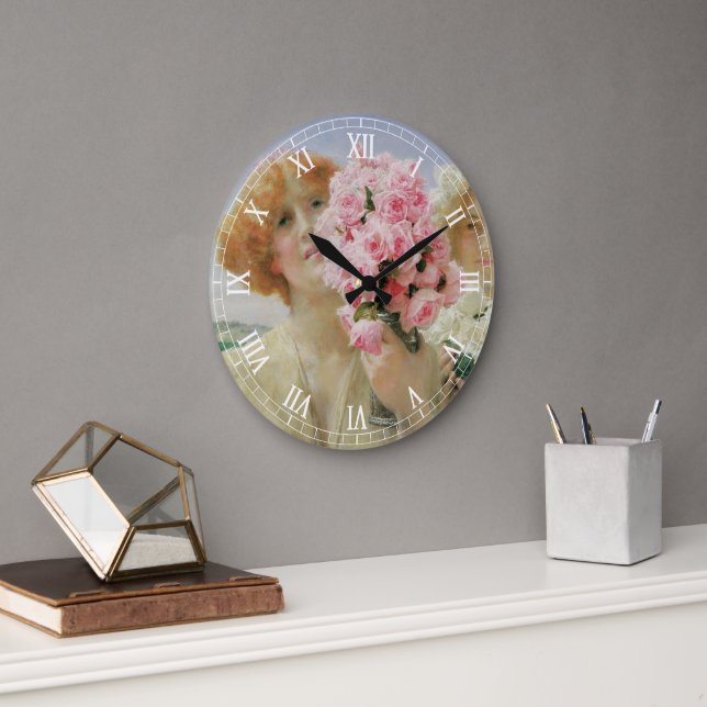 Sommerangebot von Sir Lawrence Alma-Tadema Große Wanduhr (Büro)