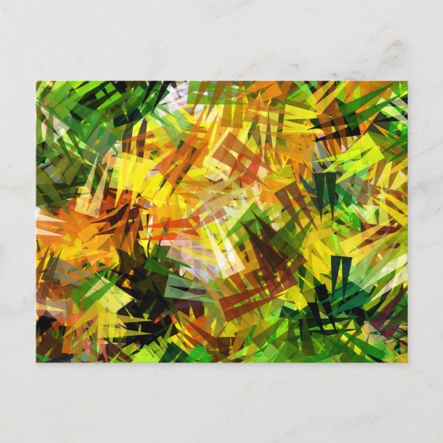 SOMMERBÄUME POSTKARTE (Vorderseite)