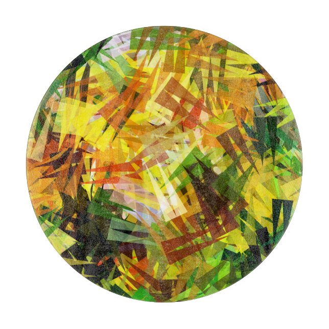 SOMMERBÄUME SCHNEIDEBRETT (Vorderseite)