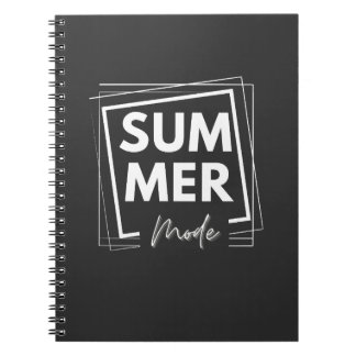 Sommerbetrieb Notizblock