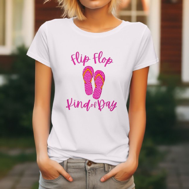 Sommerbeuteln Drehte jeden Tag Flop 🩴 T-Shirt (Von Creator hochgeladen)