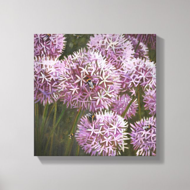 Sommerbienen 2014 leinwanddruck (Vorderseite)