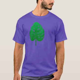 Sommerblatt Monstera Trenddesign T-Shirt