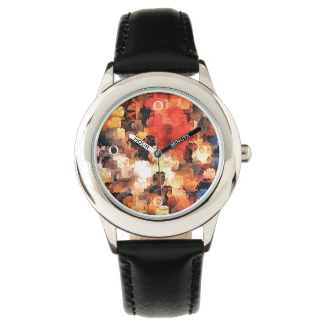 SOMMERBLUME ARMBANDUHR (Vorderseite)