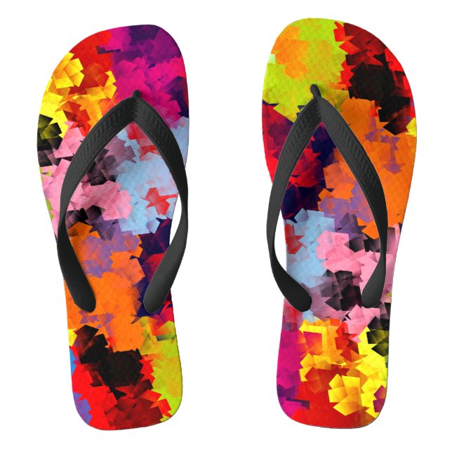 SOMMERBLUME FLIP FLOPS (Fußbett)