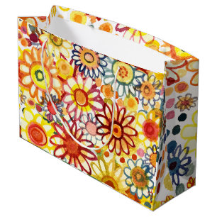 Sommerblumen Große Geschenktüte