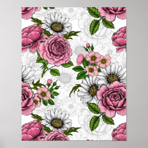 Sommerbuquets Poster