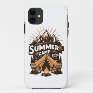 Sommercamp 2024 Sommer-Camping-Urlaub Matching Case-Mate iPhone Hülle