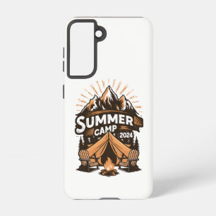 Sommercamp 2024 Sommer Camping Urlaub Passende  Samsung Galaxy Hülle