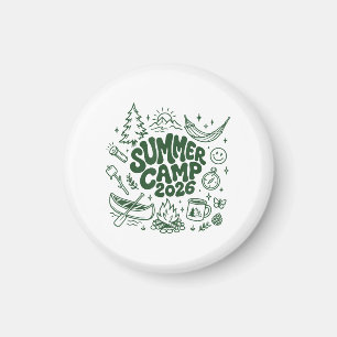 Sommercamp 2026 Kinder Naturforscher Camping Abent Magnet