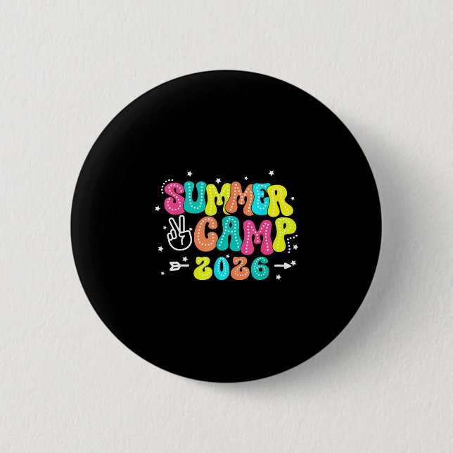 Sommercamp 2026 Sommerferien 2026 Matching Button (Vorderseite)