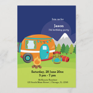 Sommercamp Einladung