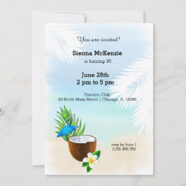 Sommercocktail Einladung