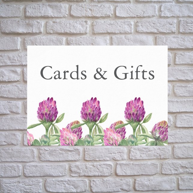 Sommerduschelblumenhochzeit Poster (Summer Jungle Watercolour Floral Wedding Supplies)