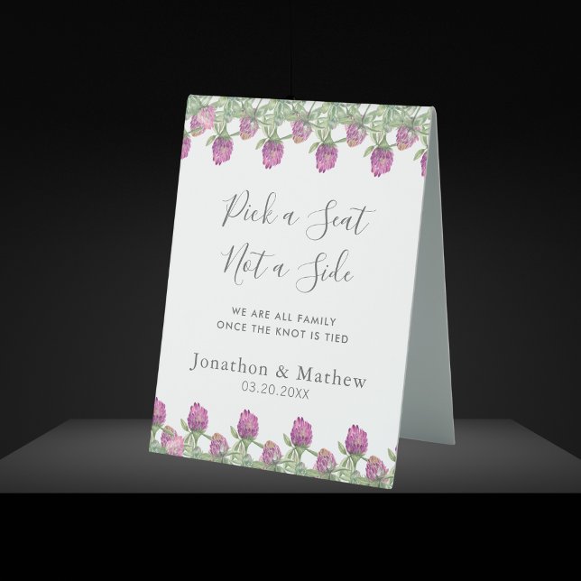 Sommerduschelblumenhochzeit Tischaufsteller (Summer Jungle Watercolour Floral Wedding Supplies)