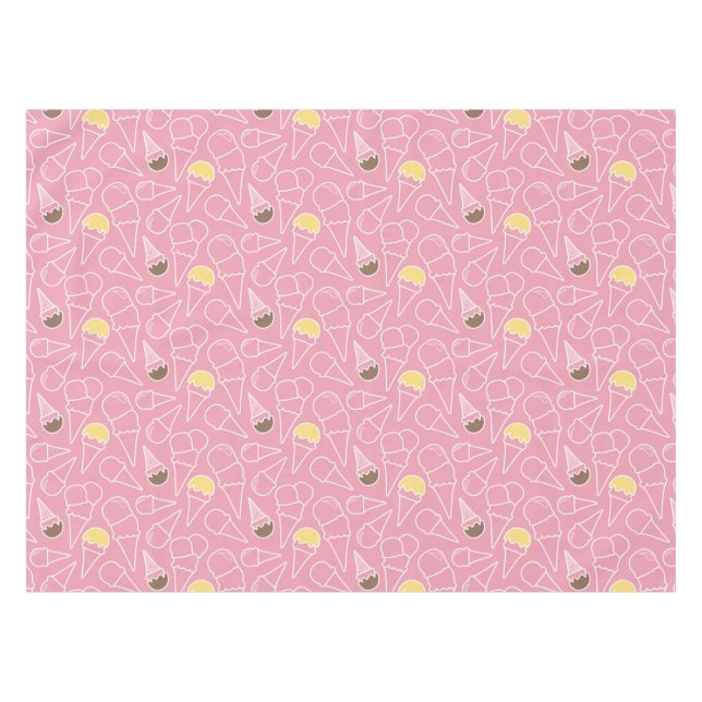 Sommereiskrebsmuster Tischdecke (Vorderseite (Horizontal))