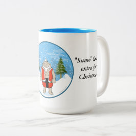 Sommerextra zu Weihnachten Zweifarbige Tasse