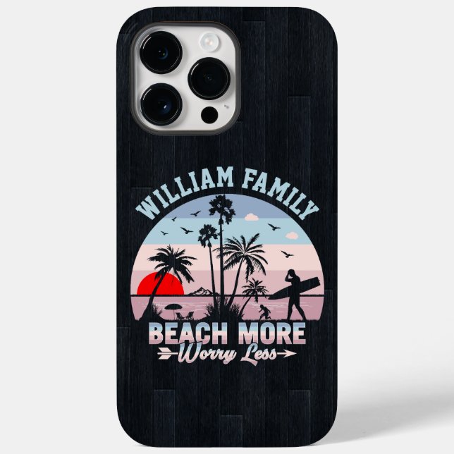 Sommerfamilie Wiedersehen Custom Beach noch Besorg Case-Mate iPhone 14 Pro Max Hülle (Rückseite)