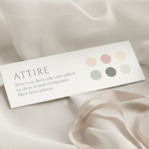 Sommerfarben-Punkt-Hochzeitskleidung-Anzug Code Ka Mini Visitenkarte