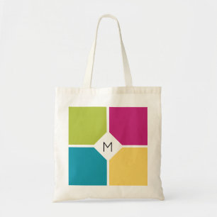 SOMMERFARBEN Quadrants MONOGRAM Tragetasche