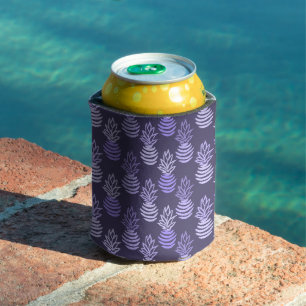 Sommerfarbige Ananas-Früchte-Blaumuster Dosenkühler