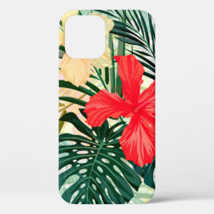 Sommerfarbiges hawaiianisches nahtloses Muster mit Case-Mate iPhone Hülle
