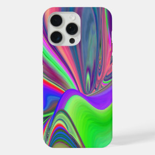 Sommerfeeling, abstrakte 3D-Regenbogenkunst iPhone 15 Pro Max Hülle