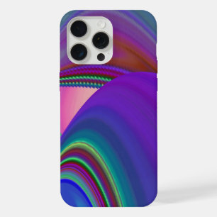 Sommerfeeling, Abstrakte 3D Regenbogenkunst iPhone 15 Pro Max Hülle