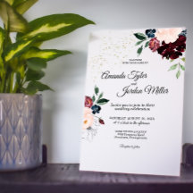 Sommerfeier Glitzer Einladung Hochzeit