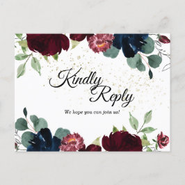 Sommerfeier Hochzeitsreaktion Postkarte