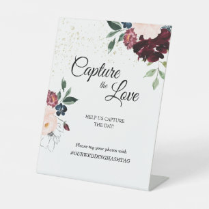Sommerfeiern Hochzeit Capture the Liebe Sockelschild