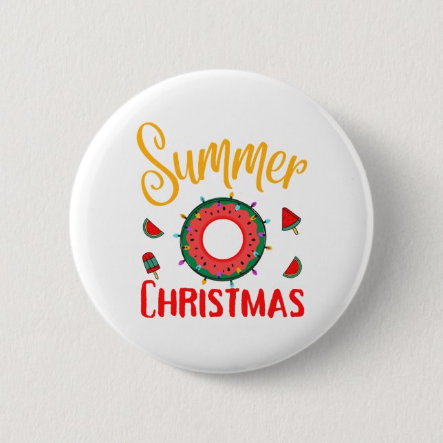 Sommerferien Button (Vorderseite)