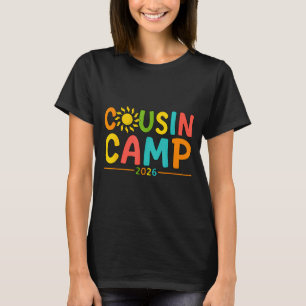 Sommerferien Cousin-Camp 2026 Erinnerungen schaffe T-Shirt