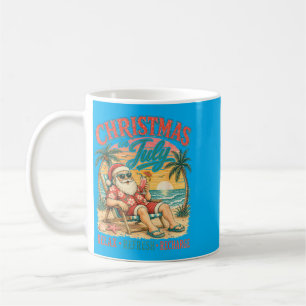 Sommerferien entspannen Strand Santa Hawaiian Sonn Kaffeetasse
