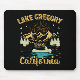 Sommerferien Retro Berg Kalifornien Gregory Mousepad
