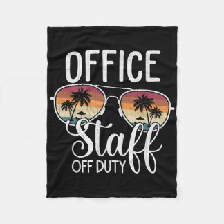 Sommerferien Schuljahresende Büro Personal Von Fleecedecke