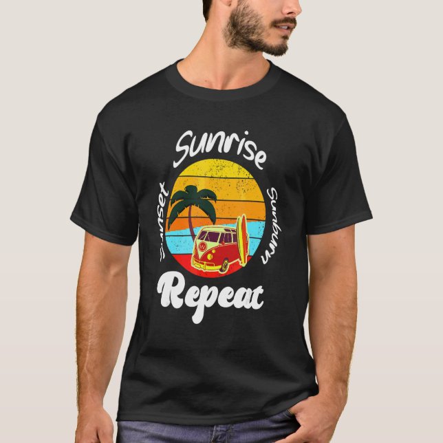 Sommerferien Sonnenaufgang Sunburn Sunset Wiederho T-Shirt (Vorderseite)