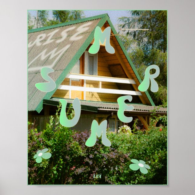 Sommerferienhaus Poster (Vorne)