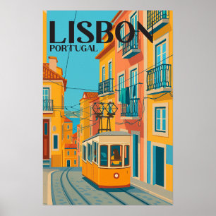 Sommerferienziel Portugal Poster